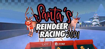 Oculus Quest 游戏《2021 年圣诞老人驯鹿赛》Santas Reindeer Racing 2021